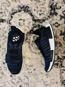 Adidas NMD R1 STLT Primeknit Noble Indigo AC8326 Shoes Sneakers Women's Size 8.5 - Picture 1 of 7