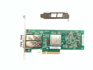 QLogic QLE2562 8Gb Dual Port Fibre Channel HBA w/ 8Gb SFP+ Modules - Picture 1 of 6