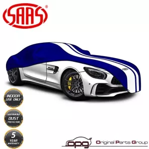 SAAS Car Indoor Cover for AC Cobra All Models Softline Fleece Non Scratch Blue - Picture 1 of 4