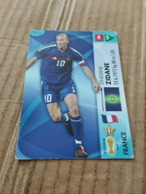 Card 74 Zidane Francia Panini FIFA World Cup Germany 2006 - Imagen 1 de 2