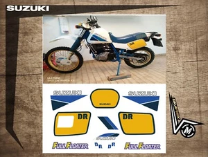 Suzuki DR 600 1988-1994 adesivi/stickers/decals - Foto 1 di 1