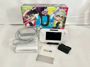 Nintendo Wii U Splatoon Set Set 32GB White Console Aori/Hotaru is not included. - Picture 1 of 3
