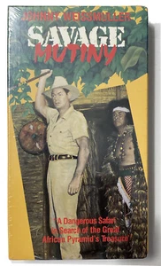 Savage Mutiny VHS Brand New Johnny Weissmuller Nelson Leigh 1953 - Picture 1 of 4