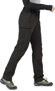 Women's Winter Warm Snow Ski Pants Fleece Lined Outdoor Hiking Softshell XXL B - Picture 1 of 6