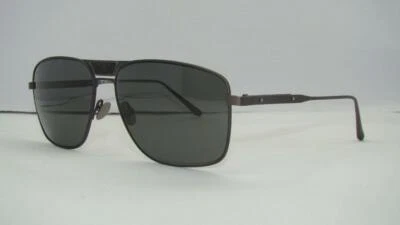 Bottega Veneta BV0052S 003 Matte Gunmetal Polarized Sunglasses Sonnenbrille 60mm — 第 1/4 张图片