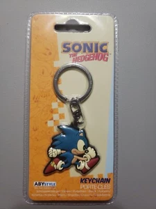 *selten* Sonic The Hedgehog Gummi klassischer Schlüsselanhänger ABYstyle - Bild 1 von 2