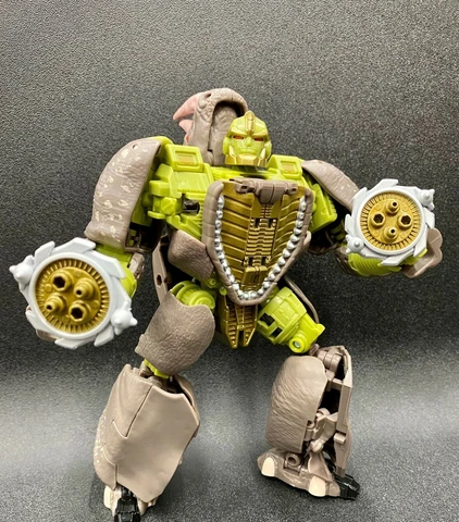 Transformers Kingdom RHINOX Used Complete Voyager Wfc War For Cybertron Cover