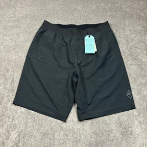 Pantalones Cortos Prana Mojo Performance Para Hombre Grandes Negros Ligeros Senderismo Aire Libre - Imagen 1 de 8