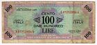 1943 Italy 100 Lire 97252854 Allied Military Paper Money Banknotes Currency