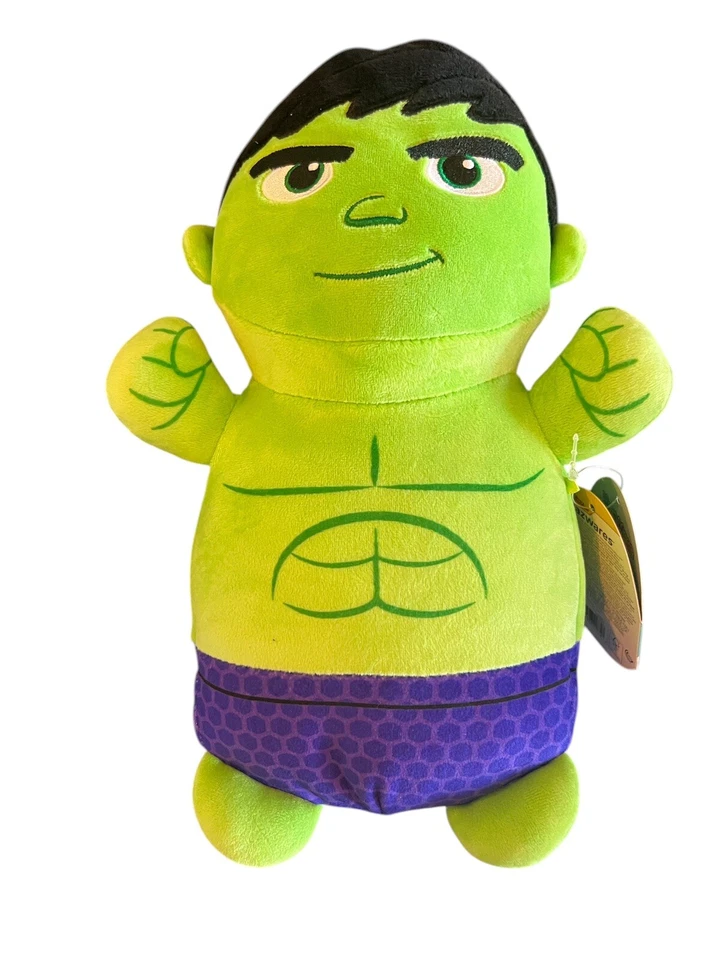 HULK - Squishmallows Hugmees 10" Marvel Spidey and his Friends