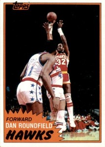 1981-82 Topps Basketball Dan Roundfield (D) Atlanta Hawks #2