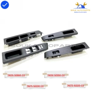 SET OF 4 FRONT & REAR DOOR ARMREST BASE PANEL For Toyota YARIS 2011-2014 - Picture 1 of 8