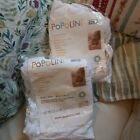 2  BRAND NEW cot / cot bed  fitted sheets, cotton popolini 