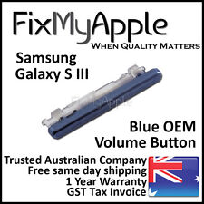 Samsung Galaxy S3 OEM Blue Volume Up Down Button Side Key Mute New Replacement