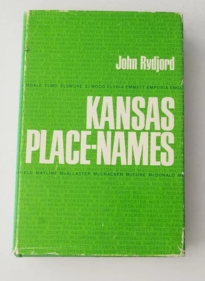 Kansas place-names, by John Rydjord   University of Oklahoma Press. DJ Has Wear Foto 1 de 4