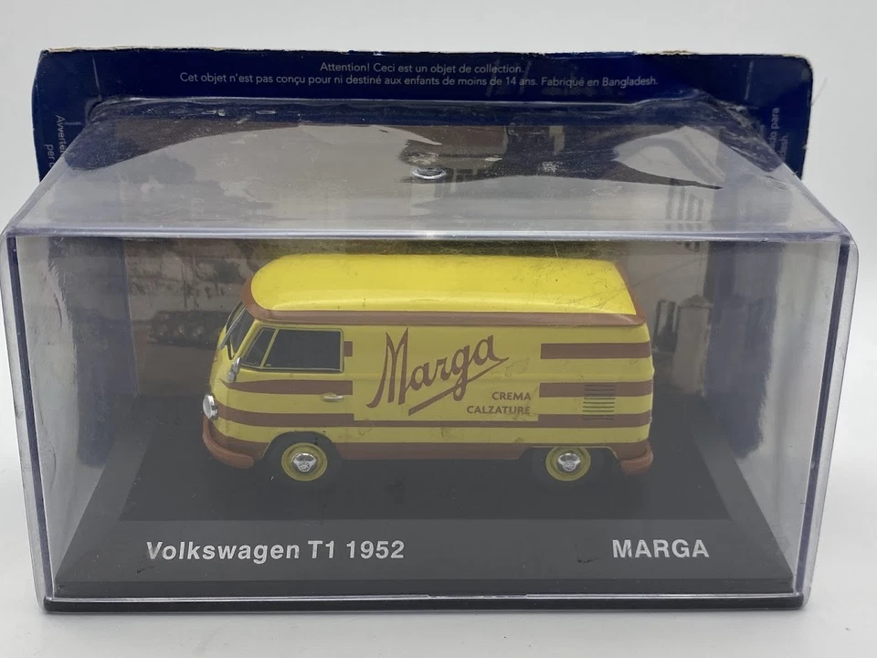 Furgoneta diecast Volkswagen T1 1952 MARGA Ixo Altaya 1:43 Foto 1 de 1