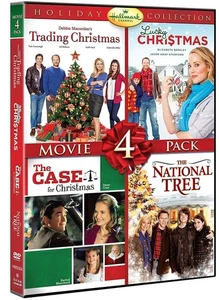 Hallmark Holiday Collection 4 Movie Pack DVD, 2014, 2 Disc Set Trading Christmas - Imagen 1 de 2