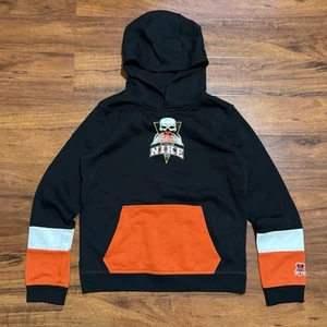 Nike Basketball Skeleton Orange Black Hoodie Youth Size XL (DR9787-010) - Picture 1 of 9