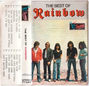 Rainbow /The Best Of Rainbow /The Temple of the King / THAILAND CASSETTE - Picture 1 of 6