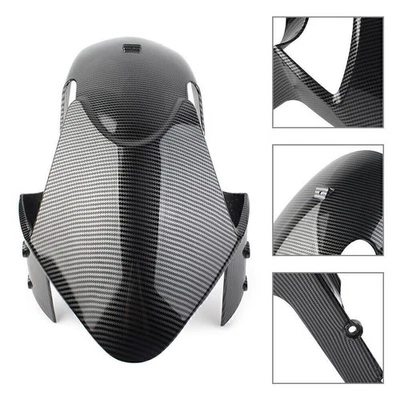 1X Front Fender Tire Mudguard For Ducati Monster 696 796 1100 EVO Carbon Fiber - Image 1 of 4