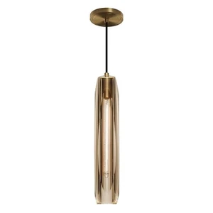 KCO Lighting Mid Century Modern Pendant Light Fixture (Amber) - Picture 1 of 2