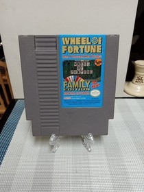 (HARD TO FIND, EXCELLENT) Wheel of Fortune Family Edition Nintendo NES Cart 1990