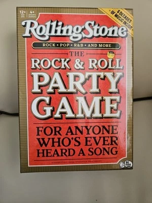 Rolling Stone: The Rock & Roll Party Card Game 6 Decades Of Music Inside! New - Image 1 of 4