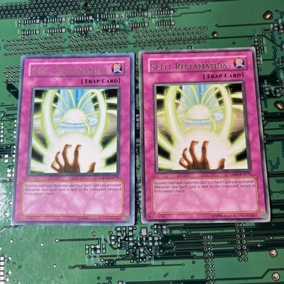 Spell Reclamation TAEV-EN076 Rare Tactical Evolution Yugioh Card Trap 2 - Image 1 of 4