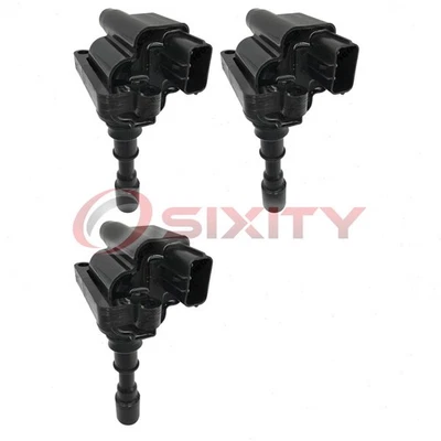 3 pc Hitachi Ignition Coils for 2002-2005 Hyundai XG350 3.5L V6 Spark Plug hb - Image 1 of 4