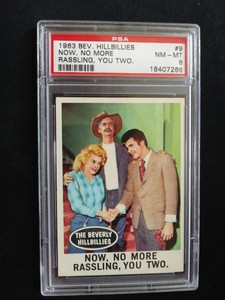 1963 Topps Beverly Hillbillies Card # 9 Now, no more rassling... (NM/MT)