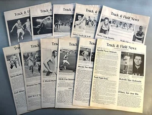 1962 Track & Field News 11 Monthly Issues Missing December Sports Magazine - Picture 1 of 23