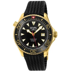 Gevril 48804R Men's Hudson Yards Automatic SWISS MADE CERAMIC BEZEL RRP $7049 AU - Picture 1 of 3