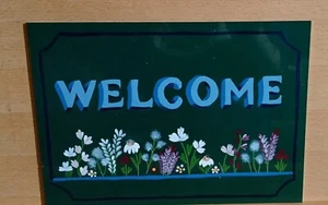 handpainted welcome sign - Picture 1 of 1