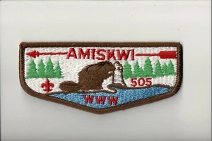 Lodge 505 Amiskwi S-7 OA flap (White Back) - Picture 1 of 1