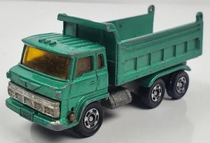 Vintage Tomica Hino Dump Truck Green Die Cast Car Japan - Picture 1 of 10