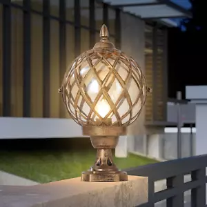 Outdoor Column Lights - IP65 Waterproof External Landscape Pedestal Post Lamp Fi - Picture 1 of 8