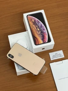 NEW BOXED Apple iPhone XS 64GB Gold 4G Unlocked 5.8” - 100% Battery Health UK - Picture 1 of 11