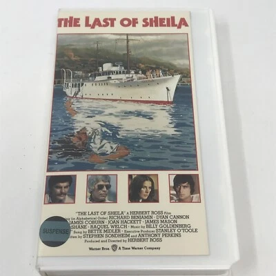 Vintage The Last Of Sheila Ex-Rental 1991 VHS James Coburn Dyan Cannon Cult - Image 1 of 4