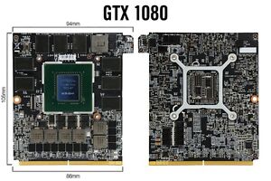 MSI MS16L1 GPU Upgrade Kit;NEW NVIDIA GTX 1080; 8GB DDR5X; MXM 3.1