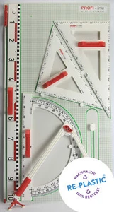 Juego de paneles de pared Wissner línea profesional IV magneto de triángulo RE-Plastic Lineal - Imagen 1 de 1