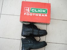 BOOTS SIZE 9 CLICK FOOTWEAR BLACK NEW CONDITION