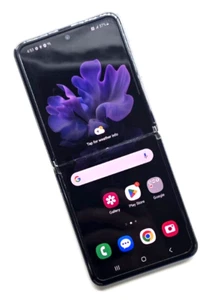 Samsung Galaxy Z Flip 5G SM-F707U GSM Unlocked 256GB Gray (Read Condition) - Picture 1 of 11