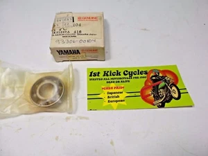 NOS YAMAHA Front Wheel Bearing 1980-1982 YZ80 Comp Motocross 93306-00104 - Picture 1 of 3