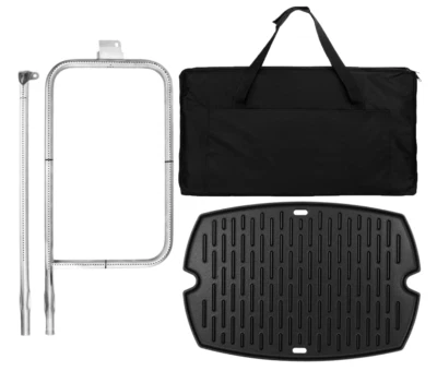 7646 Chapa 65032 Queimador Weber Q Grill Peças 60036 7584 Bolsa de Substituição 586002 - Imagem 1 de 4