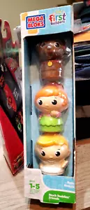 MEGA BLOKS First Builders block people buddies Friends Amigos Amis dog NIP 2013 - Picture 1 of 4