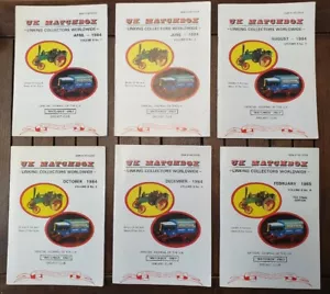 U.K Matchbox cars collectors magazine FINAL SERIES 1984 -1985 Vol 8 No. 1-6 MICA - Bild 1 von 7