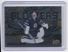 2022-23 Upper Deck Allure Blockers Connor Hellebuyck Winnipeg Jets #BL-16