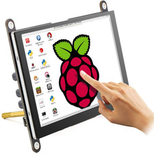For Raspberry Pi Screen, ELECROW 5 Inch 800x480 Touch Screen Monitor with HDMI 4
