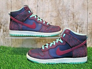 all red nike high tops