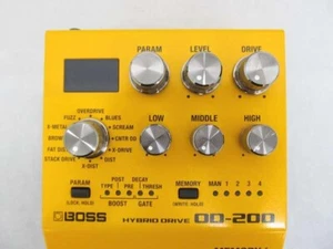BOSS OD-200 Hybrid Drive Pedal Distortion and Overdrive Used MINT - Picture 1 of 9